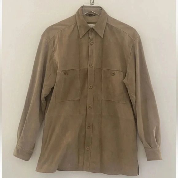Vintage Michael Hoban‎ North Beach Leather Kramer Jacket Coat Men’s Size Small - Picture 1 of 5